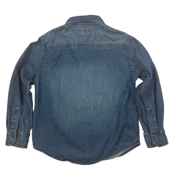 Tommy Hilfger 2 Boys Long Sleeve Button Front Shirts | Size 5 - Picture 7 of 9